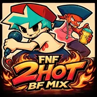 Play FNF 2Hot – BF Mix now!