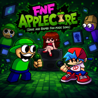 Play FNF: AppleCore (Dave and Bambi Fan-Made Song) now!