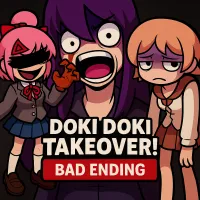 Play FNF Doki Doki Takeover! – Bad Ending now!