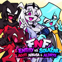 Play FNF Entity vs Solazar, Agoti, Nikusa & Aldryx now!