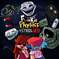 FNF Funkin Physics vs Trollface/Trollge