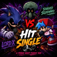 Play FNF Hit Single VS Lord X & Starved Squidward Now!