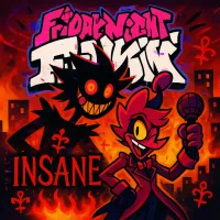 FNF Insane (A Hazbin Hotel Song) with Lyrics