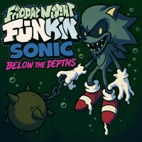 Play FNF Sonic Below The Depths now!