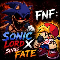 Play FNF: Sonic Lord X Sings Fate – High Effort Fanmade Now!