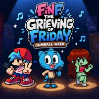 FNF The Grieving of Friday (Gumball Week)