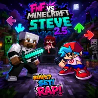 FNF vs Minecraft Steve 2.5