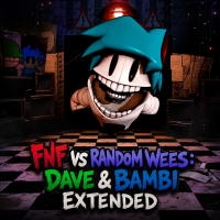 Play FNF vs Random Wees: Dave & Bambi Extended now!