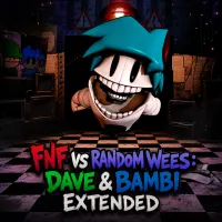 Play FNF vs Random Wees: Dave & Bambi Extended Now!