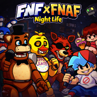 Play FNF X FNAF: Night Life now!