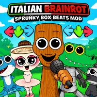 Play Italian Brainrot - Sprunki Box Beats Mod now!