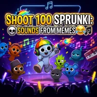 Play Shoot 100 Sprunki: Sounds from Memes Now!